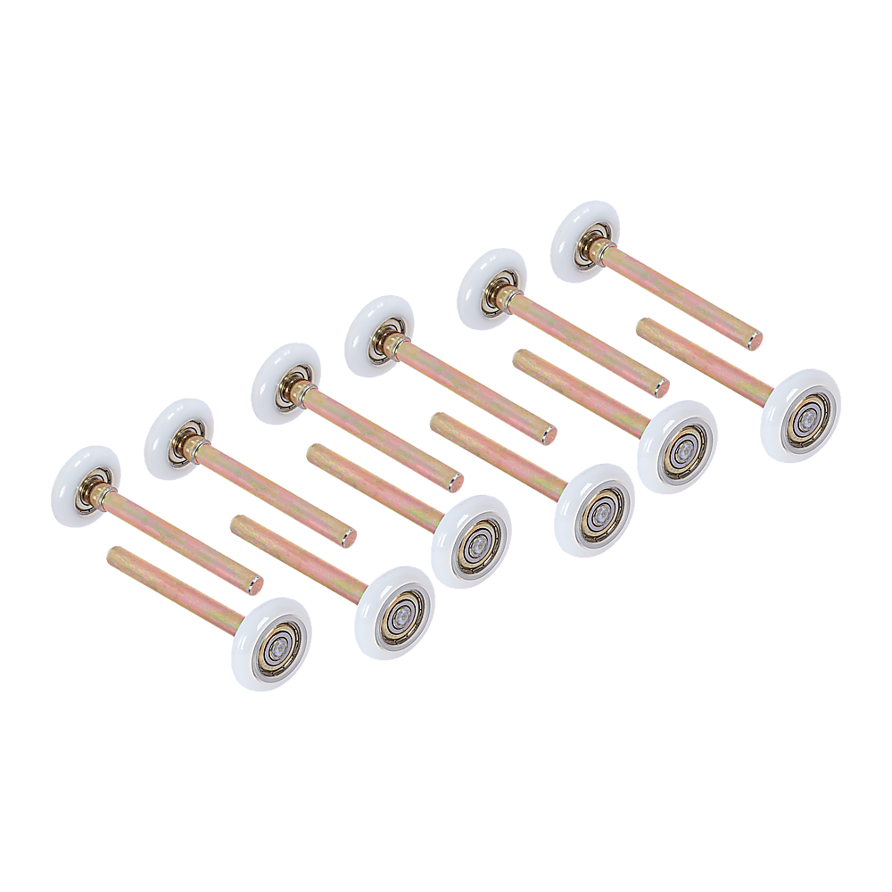 Door Hardware: Garage Door Roller / Wheel / Heavy-duty 11 Ball Bearing 12 Pack