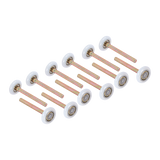 Door Hardware: Garage Door Roller / Wheel / Heavy-duty 11 Ball Bearing 12 Pack