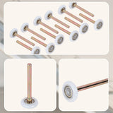 Door Hardware: Garage Door Roller / Wheel / Heavy-duty 11 Ball Bearing 12 Pack