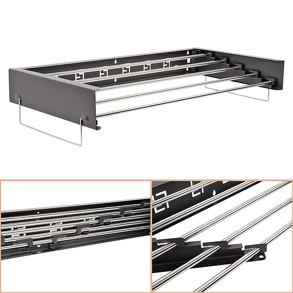 Drying Racks & Hangers: Collapsible Laundry Drying Rack  Wall Mounted Clothes Airer for Indoor or Outdoor