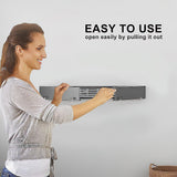 Drying Racks & Hangers: Collapsible Laundry Drying Rack  Wall Mounted Clothes Airer for Indoor or Outdoor