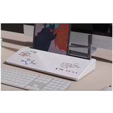 Desk Accessories: Glass Desktop Buddy Whiteboard Office Writing Desk