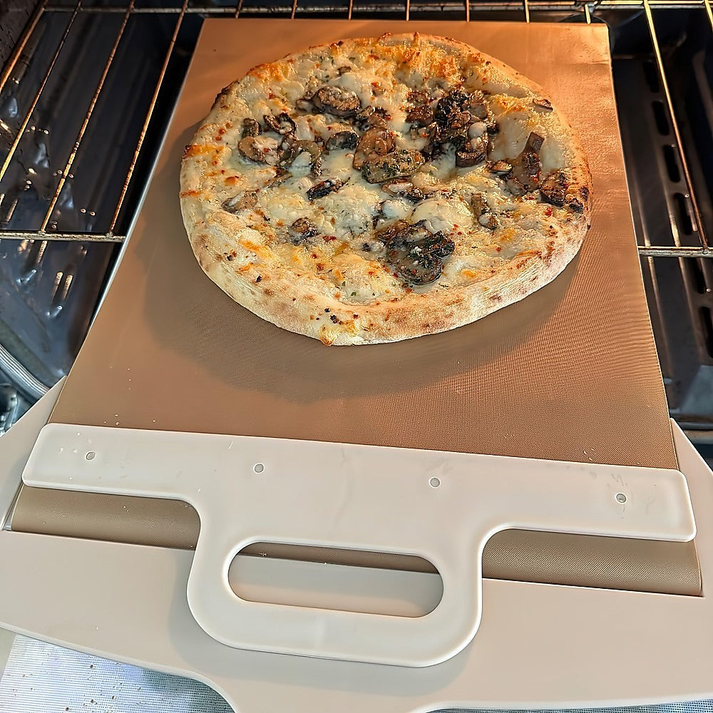 Kitchen Utensils: Pizza Slider Transfer Sliding Magic Peel Paddle