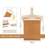 Kitchen Utensils: Pizza Slider Transfer Sliding Magic Peel Paddle