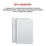 Mirrors: MIRROR Acrylic Sheet Perspex Sheet Panel 2pc/set 900mm x 600mm x 3mm