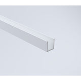 Shower Heads & Screens: 110x100cm Corner Frameless Shower Screen  White Wall Channel with Brass Hinges for Elegant Bathrooms