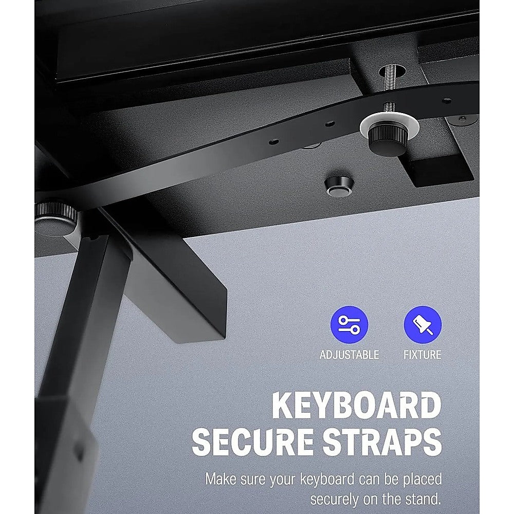 Musical Keyboards: Z-Style Keyboard Stand  Heavy Duty Adjustable Piano Stand for Digital Keyboards & Portable Use