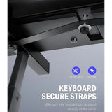 Musical Keyboards: Z-Style Keyboard Stand  Heavy Duty Adjustable Piano Stand for Digital Keyboards & Portable Use