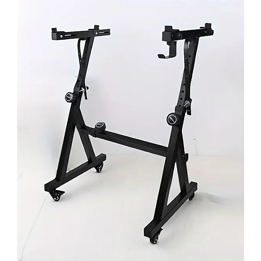 Musical Keyboards: Z-Style Keyboard Stand  Heavy Duty Adjustable Piano Stand for Digital Keyboards & Portable Use