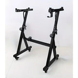 Musical Keyboards: Z-Style Keyboard Stand  Heavy Duty Adjustable Piano Stand for Digital Keyboards & Portable Use