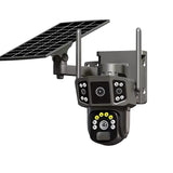 9MP Wireless Solar Camera WIFI Security Outdoor Battery PTZ CCTV Home House V380