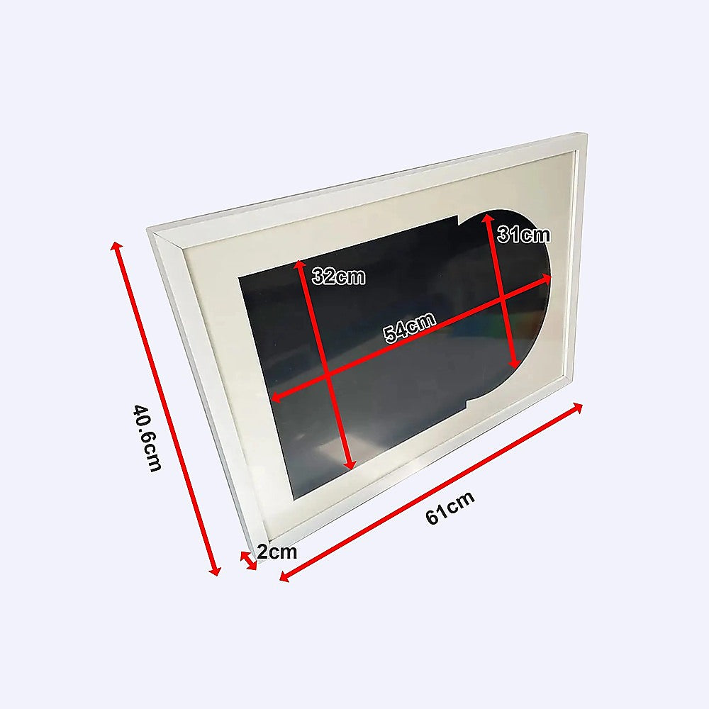 CDs & Vinyl: Vinyl Album Frame  LP Record Display Frame Music Artwork Décor