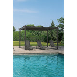 Canopies & Gazebos: 3x4M Aluminium Pergola Marquee with Retractable Roof  Garden Canopy