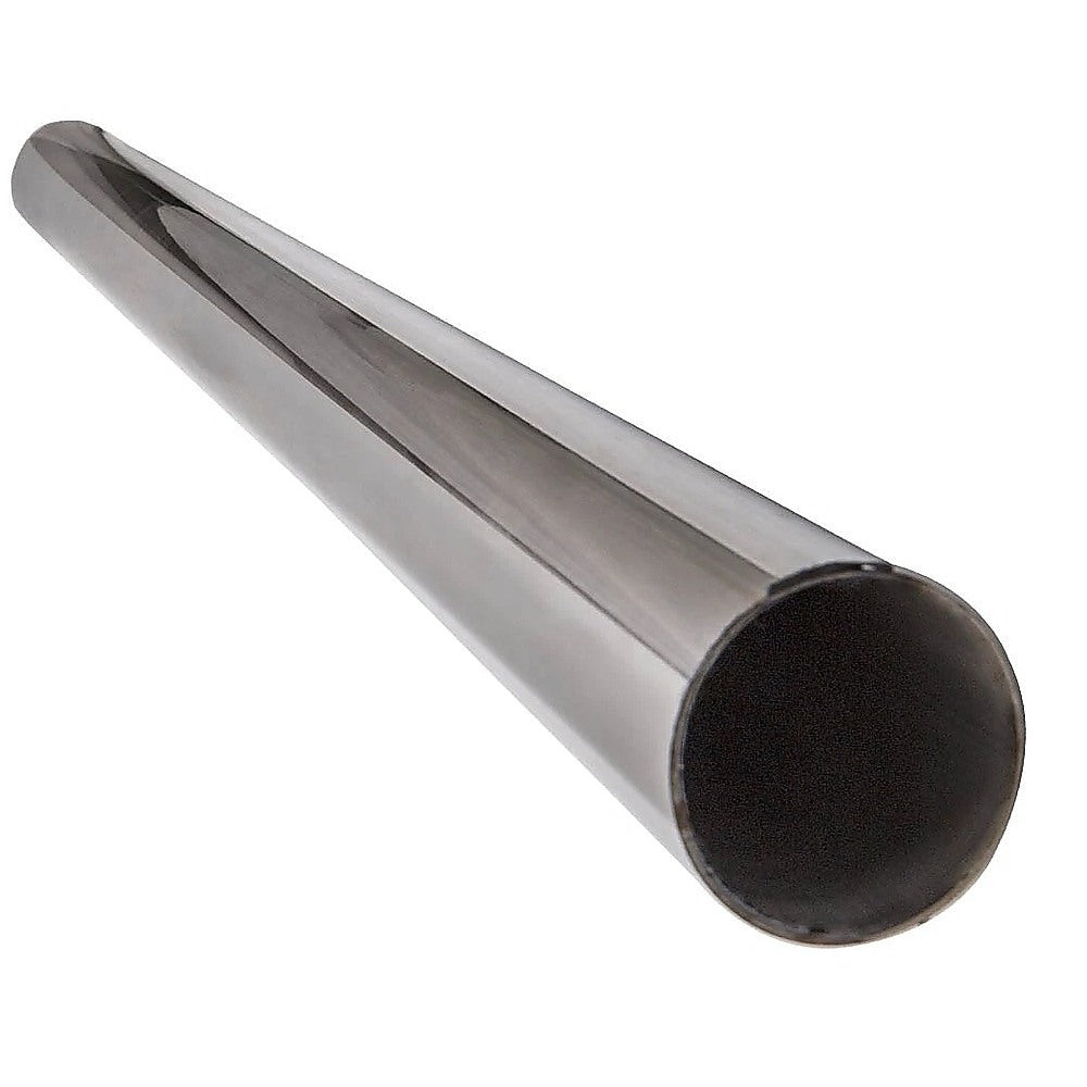 Fuel & Exhaust: Universal 76mm Stainless Steel Exhaust Intake Pipe Polished Fitting