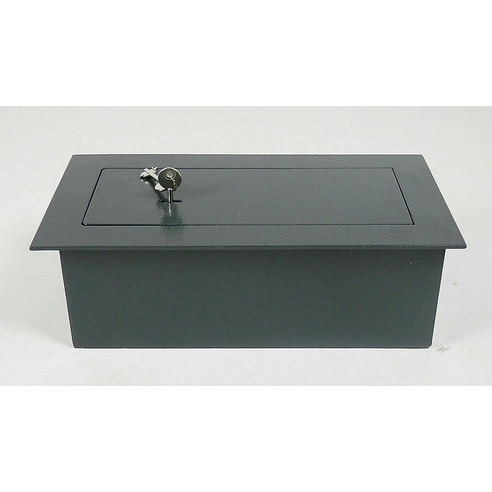 Safes & Lock Boxes: Underfloor Concealed Safe with Key  Heavy Duty Hidden Security Box