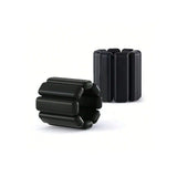 2-Piece Ankle & Wrist Weights – 2kg Pair Adjustable Workout Bangles (Black)