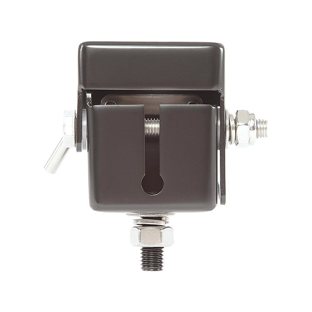 Cross Bar: Adjustable Folding UHF Antennas Mount Bracket  Black Bullbar Clamp
