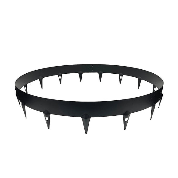 600mm Steel Garden Tree Ring with Spikes – Durable Root Barrier & Edging Guard