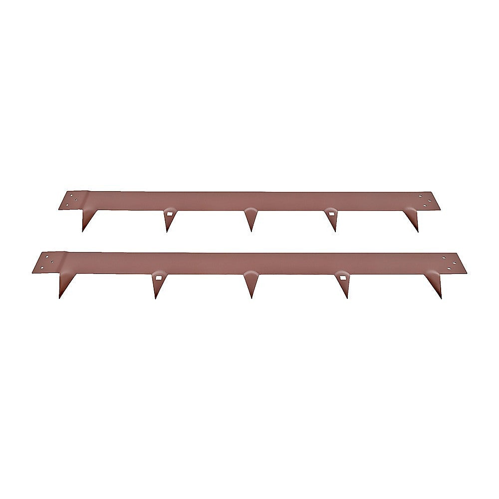 Gardening Accessories: 60cm Steel Garden Tree Ring with Spikes  Heavy-Duty Root Barrier & Edging