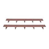 Gardening Accessories: 60cm Steel Garden Tree Ring with Spikes  Heavy-Duty Root Barrier & Edging