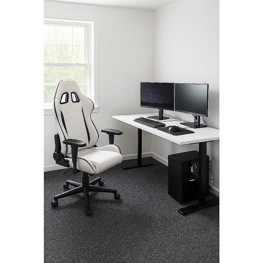 Flooring: 5m² Black Carpet Tiles Set  Commercial & Domestic Flooring for Office, Retail, Home
