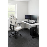 Flooring: 5m² Black Carpet Tiles Set  Commercial & Domestic Flooring for Office, Retail, Home