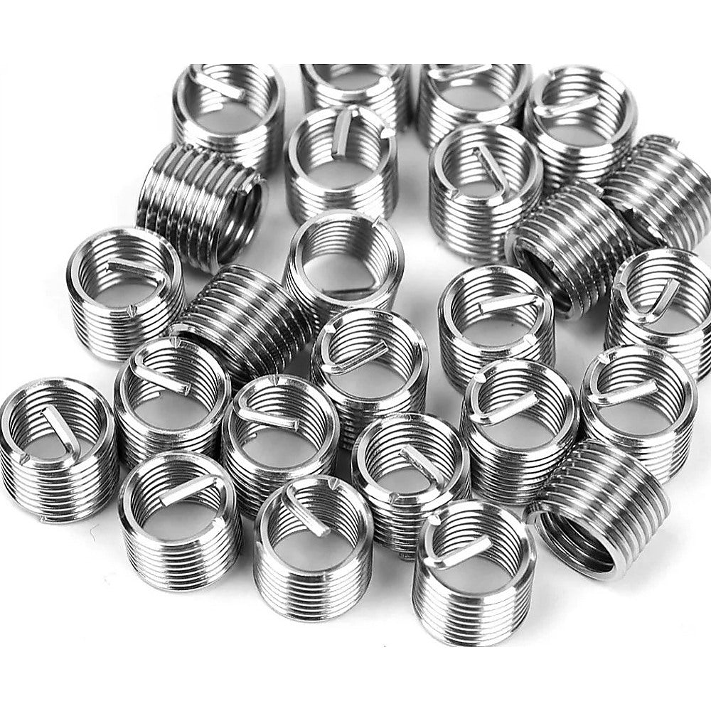 Automotive Repair & Speciality Tools: 131pc Helicoil-Type Thread Repair Kit  Metric Insert Tool Set for Damaged Threads