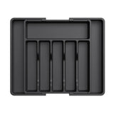 Kitchen Utensils: Extendable Cutlery Tray Drawer Organiser  6 to 8 Compartment Kitchen Utensil Storage