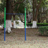 Gym Equipment & Accessories: Single Outdoor Pull-Up Bar  Height Adjustable Gymnastics & Fitness Bar