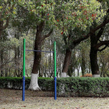 Gym Equipment & Accessories: Single Outdoor Pull-Up Bar  Height Adjustable Gymnastics & Fitness Bar