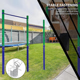 Gym Equipment & Accessories: Double Outdoor Pull-Up Bar  Height Adjustable Gymnastics & Fitness Bar