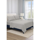 Bed Sheets: King Bed Sheet Set  1800 Series Microfiber, Deep Pocket, Soft & Breathable, Grey