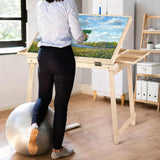 1500-Piece Jigsaw Puzzle Table with Folding Legs – Portable Puzzle Storage Board