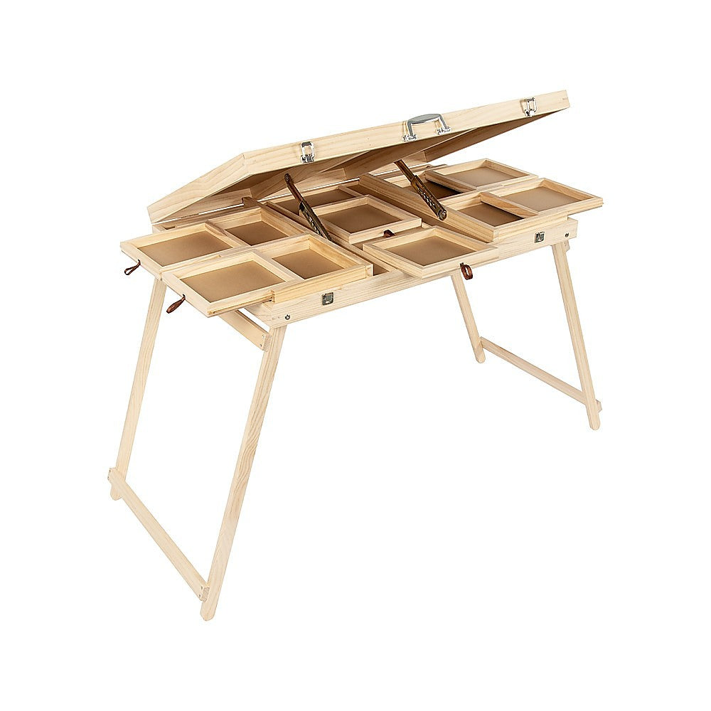 Activity Toys: 1500-Piece Jigsaw Puzzle Table with Folding Legs  Portable Puzzle Storage Board