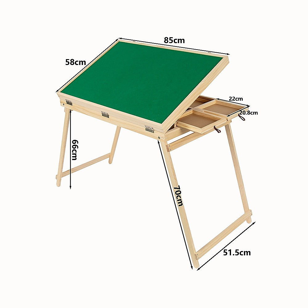Activity Toys: 1500-Piece Jigsaw Puzzle Table with Folding Legs  Portable Puzzle Storage Board