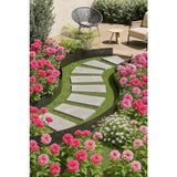 Gardening Accessories: Steel Landscape Edging 6 Pack  100x20cm Rust-Resistant Garden Border Edging