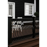 Building Materials: 51 Pack 82cm Metal Deck Balusters  Iron Stair Railing Spindles for Outdoor & Indoor Use