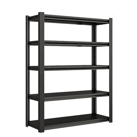 120x40x183cm Metal Garage Shelving Rack – Heavy-Duty Steel Storage