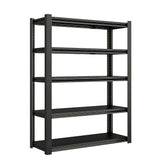 120x40x183cm Metal Garage Shelving Rack – Heavy-Duty Steel Storage
