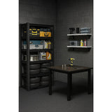 120x40x183cm Metal Garage Shelving Rack – Heavy-Duty Steel Storage