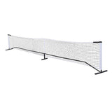 Tennis: Portable 6.7m Pickleball Net Set  Heavy Duty Metal Frame with Wheels