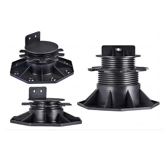 12 Pack Adjustable Deck Support Pedestals – Deck Foundation Bases