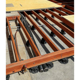 12 Pack Adjustable Deck Support Pedestals – Deck Foundation Bases