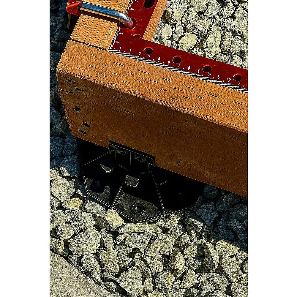Flooring: 12 Pack Adjustable Deck Support Pedestals  Deck Foundation Bases