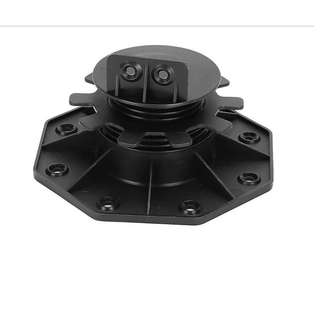 Flooring: 12 Pack Adjustable Deck Support Pedestals  Deck Foundation Bases