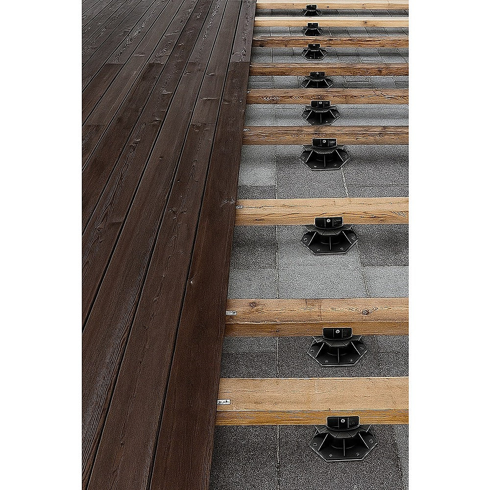 Flooring: 12 Pack Adjustable Deck Support Pedestals  Deck Foundation Bases