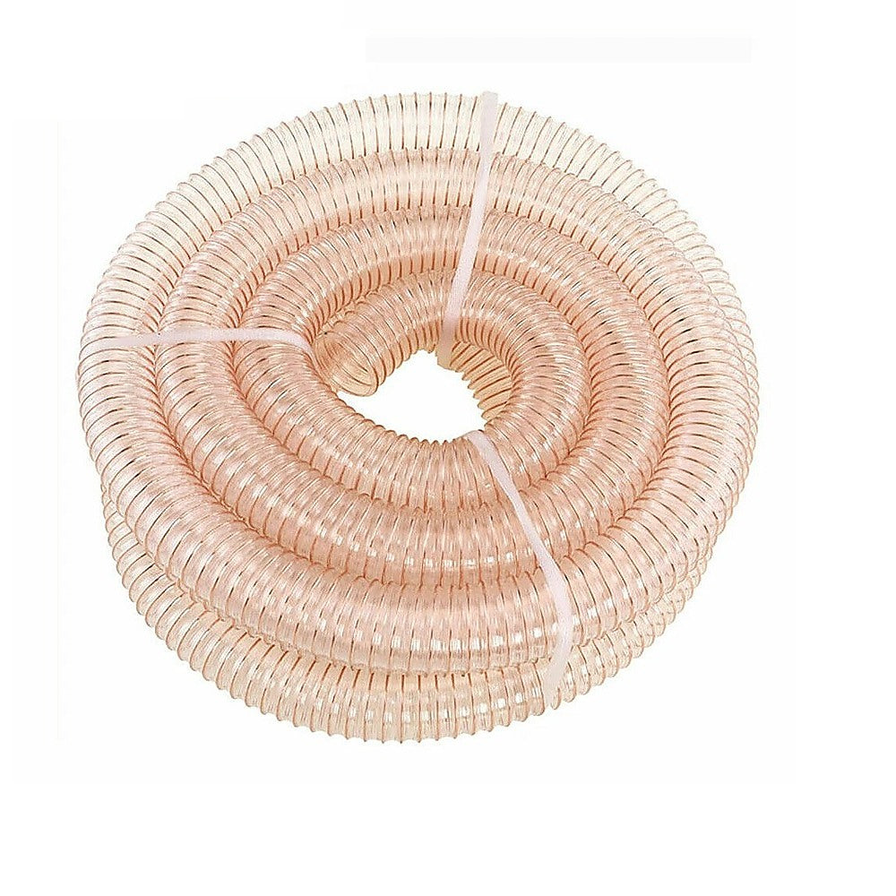 2m PU Flexible Ducting Hose – Clear Ventilation & Dust Extraction Tube for Woodworking & Fume Control