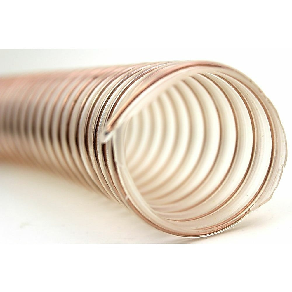 2m PU Flexible Ducting Hose – Clear Ventilation & Dust Extraction Tube for Woodworking & Fume Control