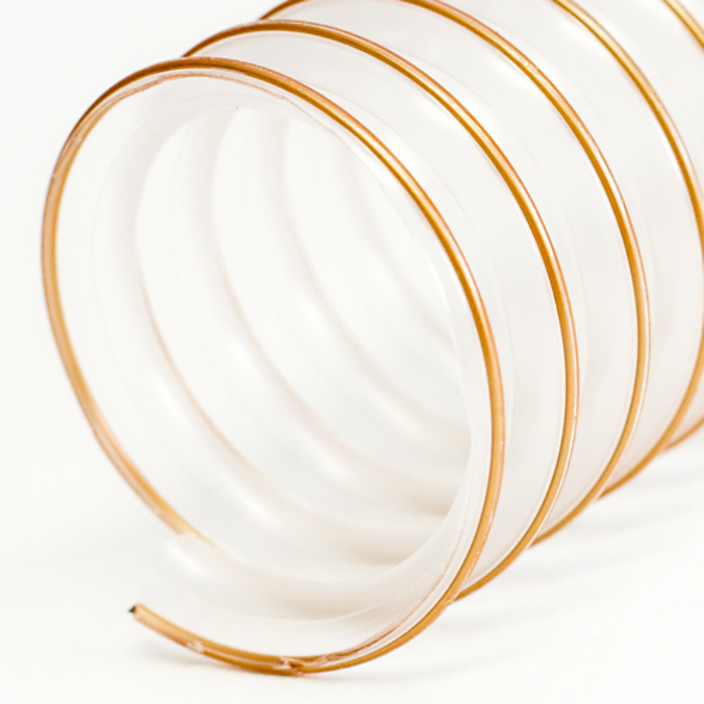 2m PU Flexible Ducting Hose – Clear Ventilation & Dust Extraction Tube for Woodworking & Fume Control