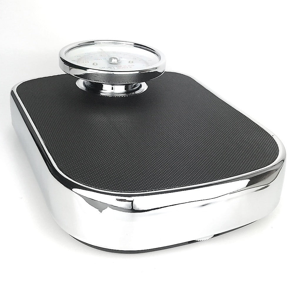 Bathroom Scales: Medical Style Bathroom Scales  Large Analogue Dial, Heavy-Duty Mechanical Scale